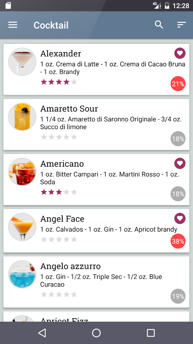 Screenshot Cocktail ITA 1