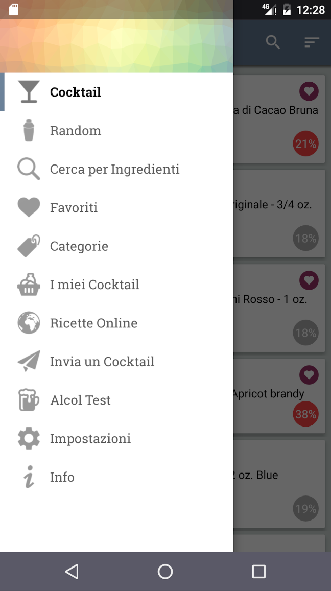 Screenshot Cocktail ITA 2